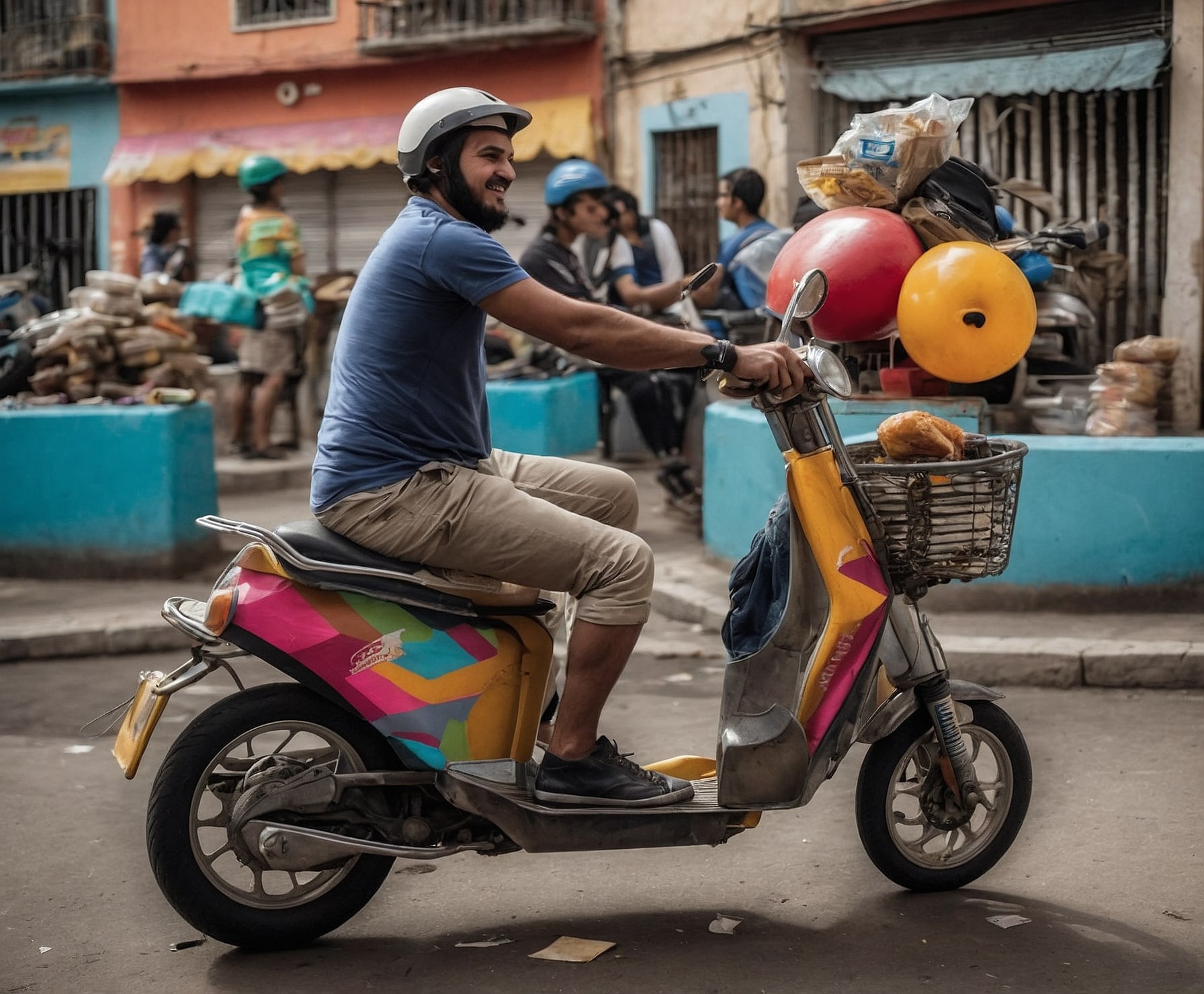 Entrega rápida y eficiente con una sonrisa